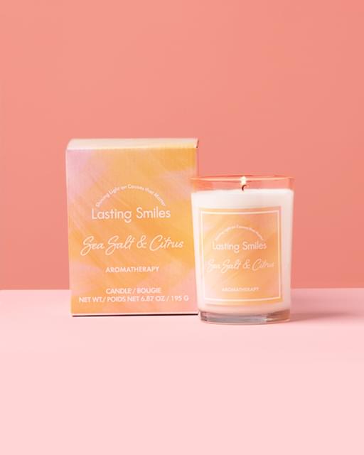 Sea Salt & Citrus - Aromatherapy Cause Candle Box