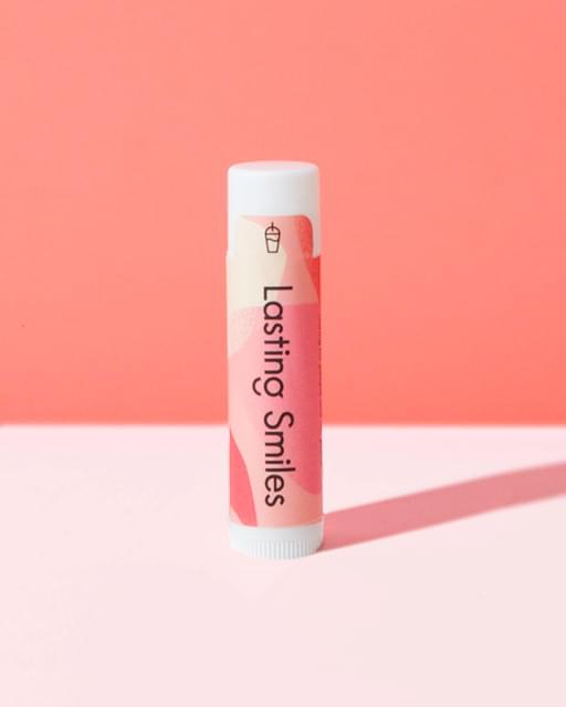 Lasting Smiles Strawberry Creme Organic Lip Balm