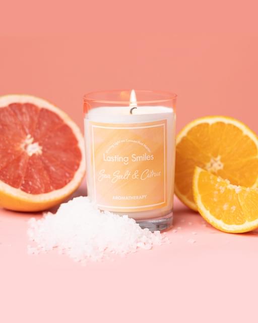 Sea Salt & Citrus - Aromatherapy Cause Candle